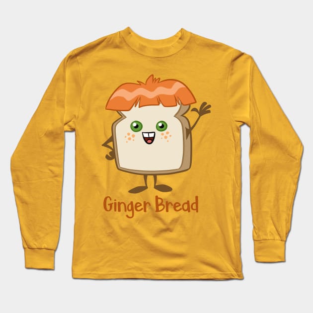 Ginger Bread Long Sleeve T-Shirt by binarygod